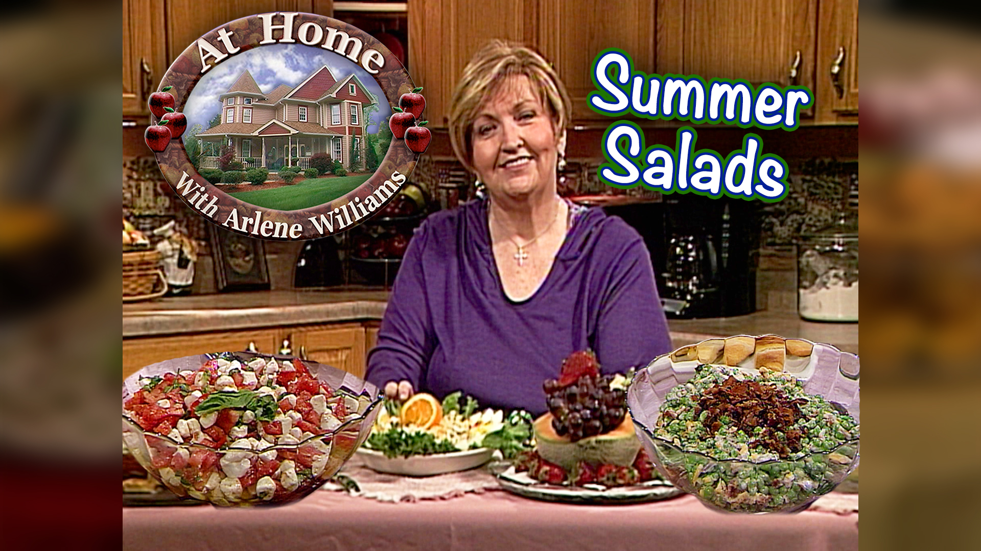 Making Hearty and Healthy Salads with Patti! - At Home with Arlene Williams