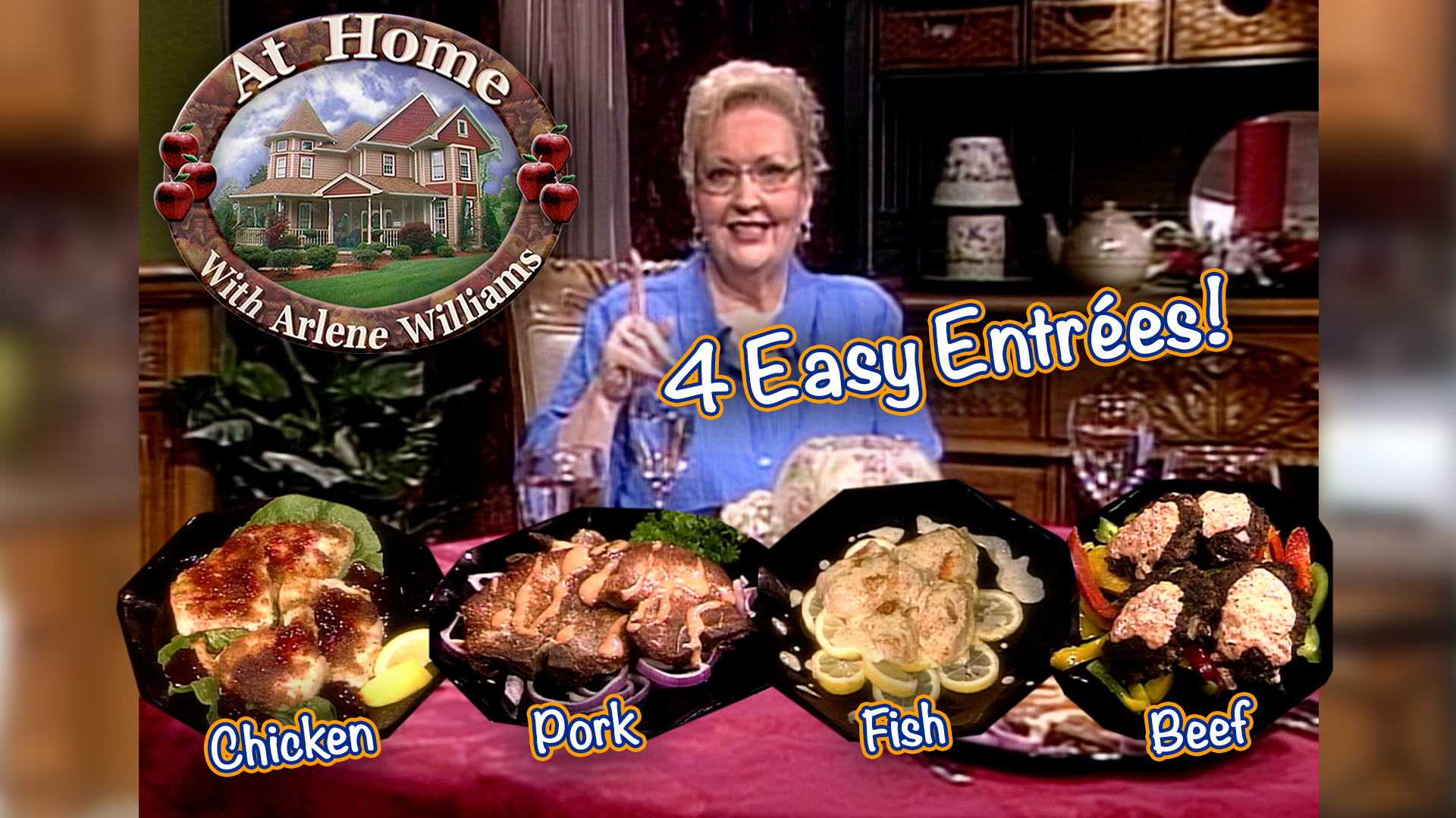 Making 4 Easy Entrées with Tasty Sauces At Home with Arlene Williams
