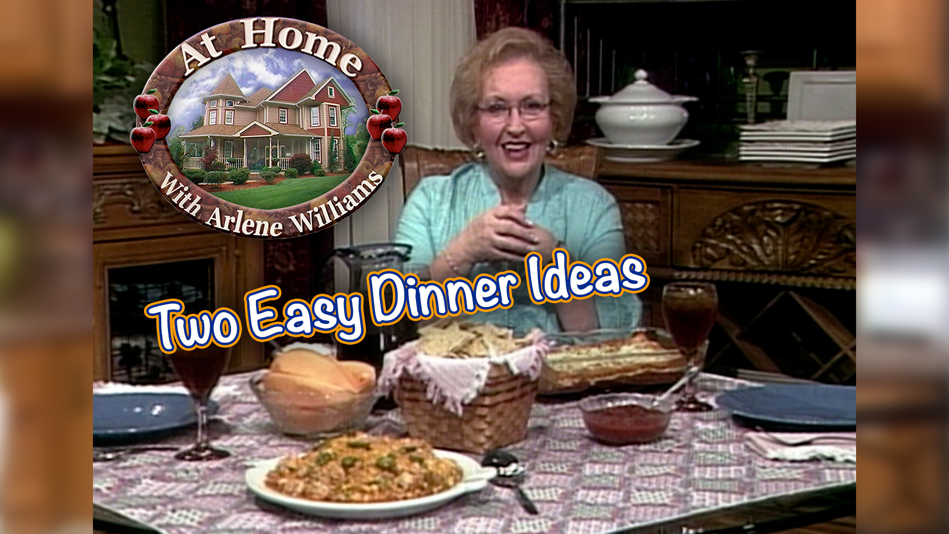 Making Two Easy Casseroles For Dinner At Home With Arlene Williams   AH0713 Easy Dinner 