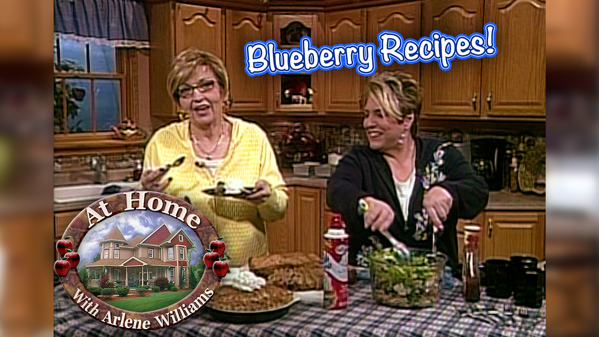 Four Awesome Blueberry Recipes With Arlene And Patti - At Home With ...